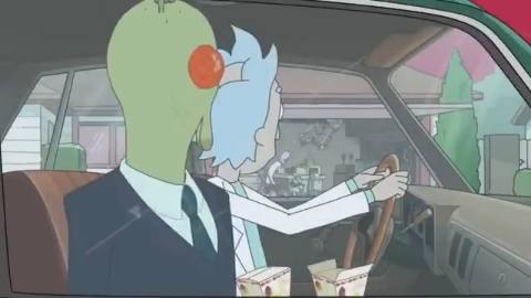 Still frame from Untitled scene — a 1m 46s clip marked up for dubbing
