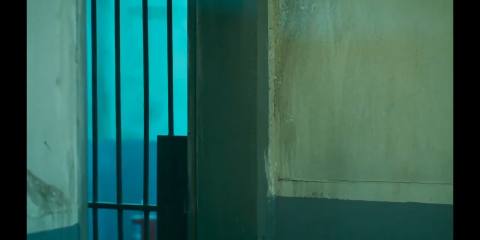 Still frame from Untitled scene — a 36s clip marked up for dubbing