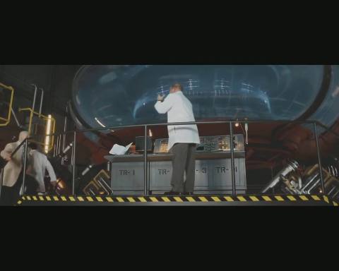 Still frame from Untitled scene — a 36s clip marked up for dubbing