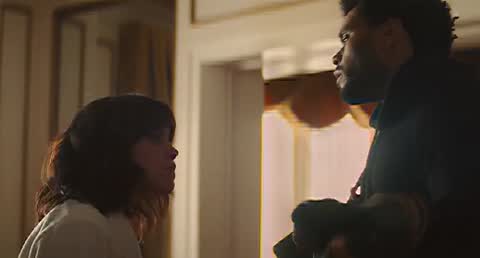Still frame from The Weeknd - Shut The **** Up! — a 1m 07s clip marked up for dubbing