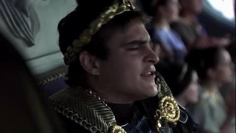 Still frame from Il Gladiatore - Mi chiamo Massimo Decimo Meridio — a 4m 00s clip marked up for dubbing