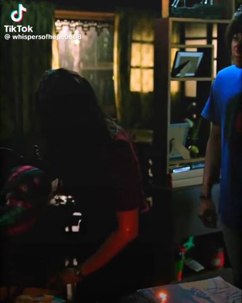 Still frame from Untitled scene — a 47s clip marked up for dubbing