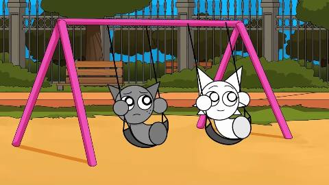 Still frame from Untitled scene — a 42s clip marked up for dubbing