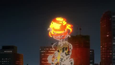 Still frame from Sukuna vs Jogo PT 2 — a 1m 26s clip marked up for dubbing