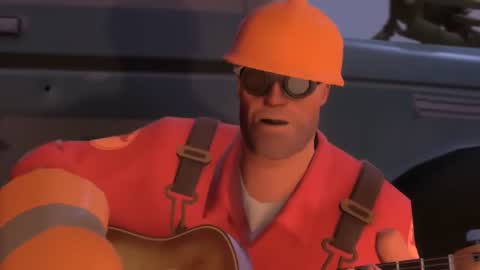 Still frame from Meet The Engineer — a 1m 14s clip marked up for dubbing