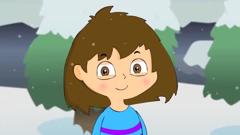 Still frame from Undertale the Musical — a 2m 50s clip marked up for dubbing