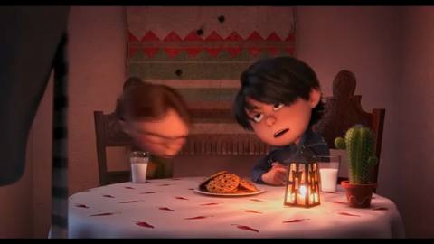 Still frame from Y YO ME LLAMO AMRGOO — a 11s clip marked up for dubbing