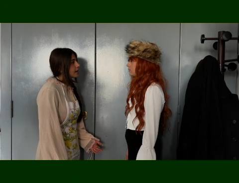 Still frame from Untitled scene — a 31s clip marked up for dubbing
