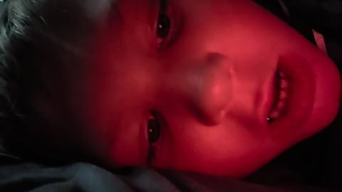Still frame from Untitled scene — a 2s clip marked up for dubbing