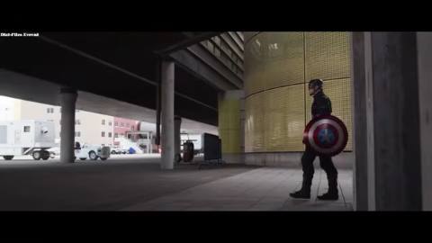 Still frame from Untitled scene — a 4m 15s clip marked up for dubbing