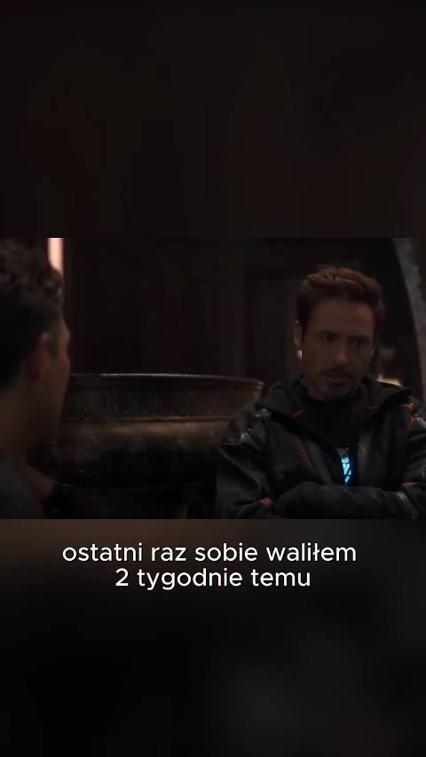 Still frame from walenie konia — a 10s clip marked up for dubbing